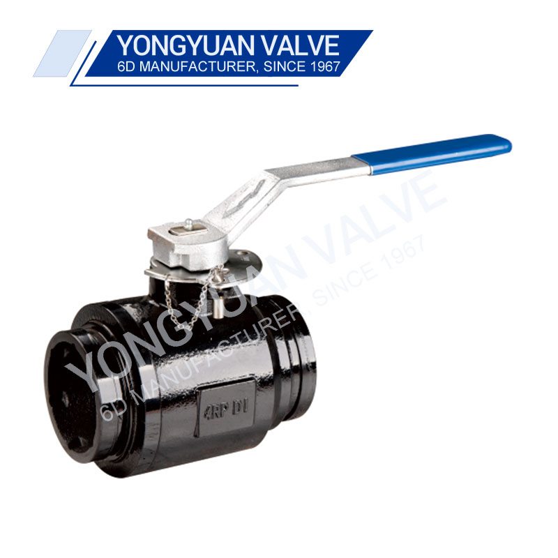 Naka-ukit na Ball Valve na Pinababang Port